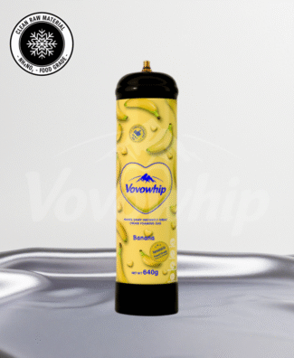 Vovowhip Banana Cream Charger 640g