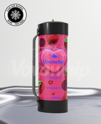 Vovowhip Strawberry Cream Charger 2000g